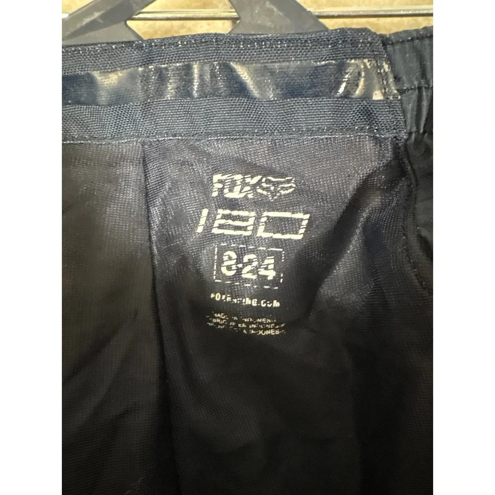 Fox Racing 180 Core Youth Motocross Pants Navy Orange Grey Size 8-24 MX Gear